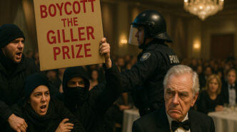 Giller Prize protest