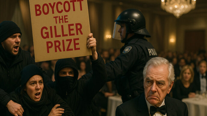 Giller Prize protest