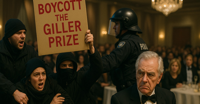 Giller Prize protest